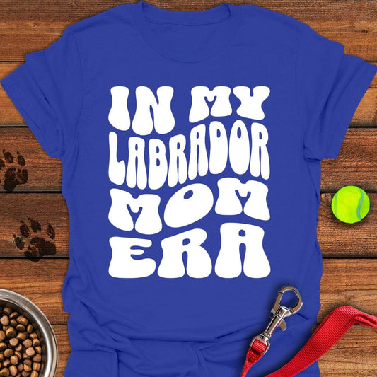 In My Labrador Mom Era T-Shirt Royal