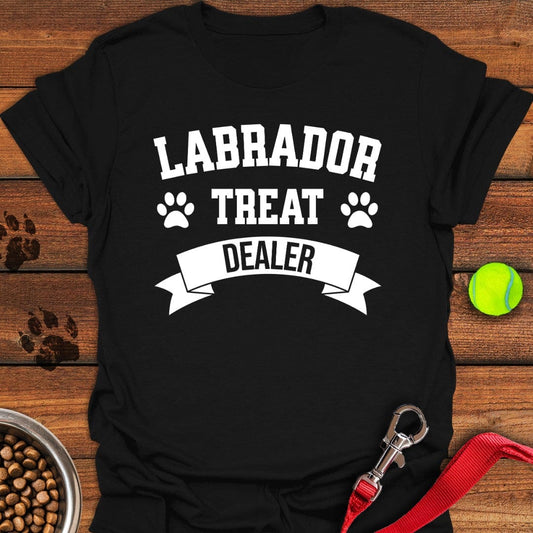 Labrador Treat Dealer T-Shirt Black