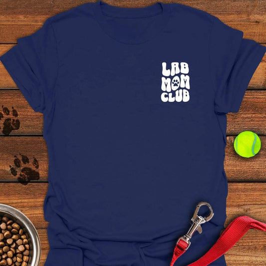 Lab Mom Club T-Shirt Navy