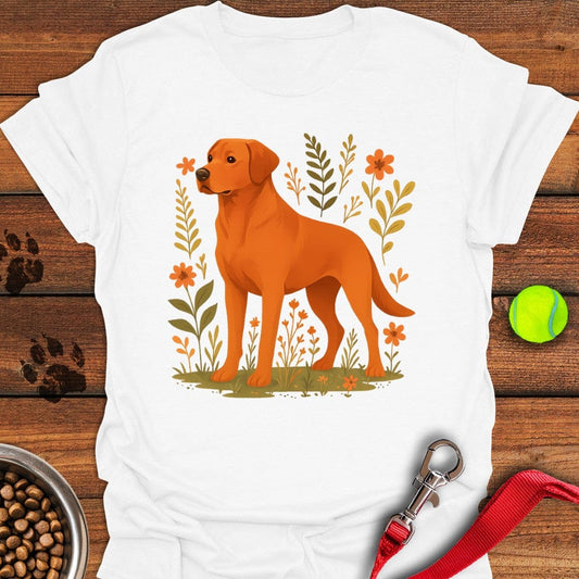 Fox Red Labrador T-Shirt White