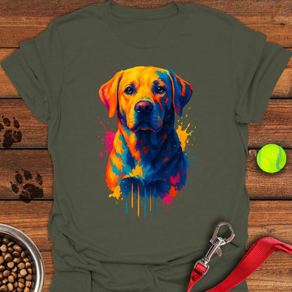 Labrador Painting Graphic T-Shirt