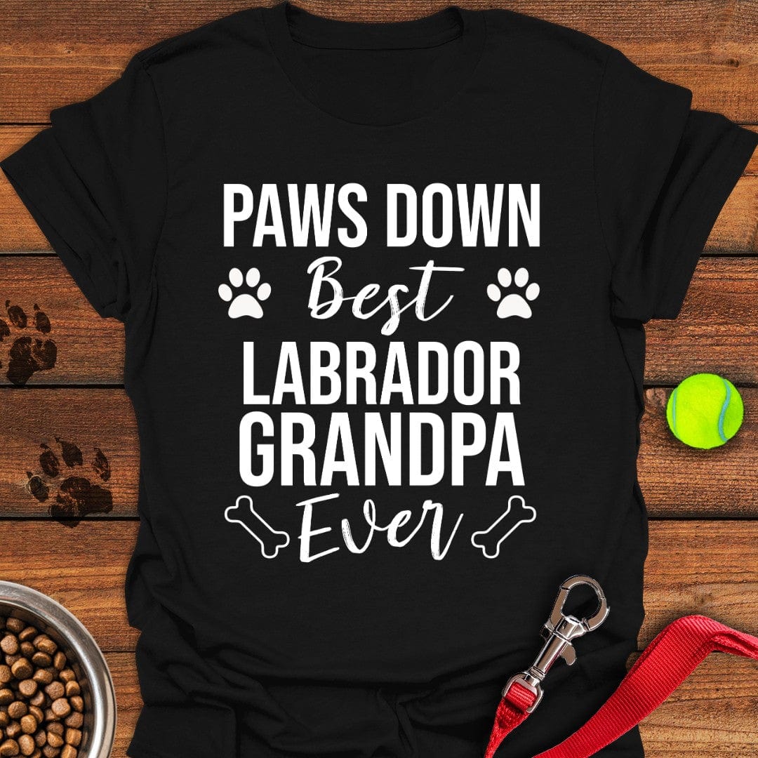 Best Labrador Grandpa Ever Black