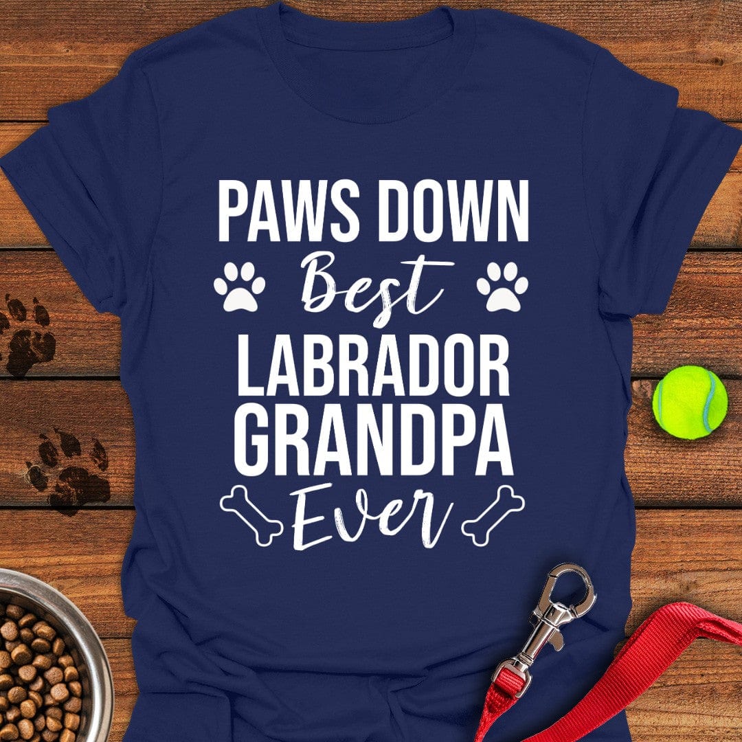 Best Labrador Grandpa Ever Navy