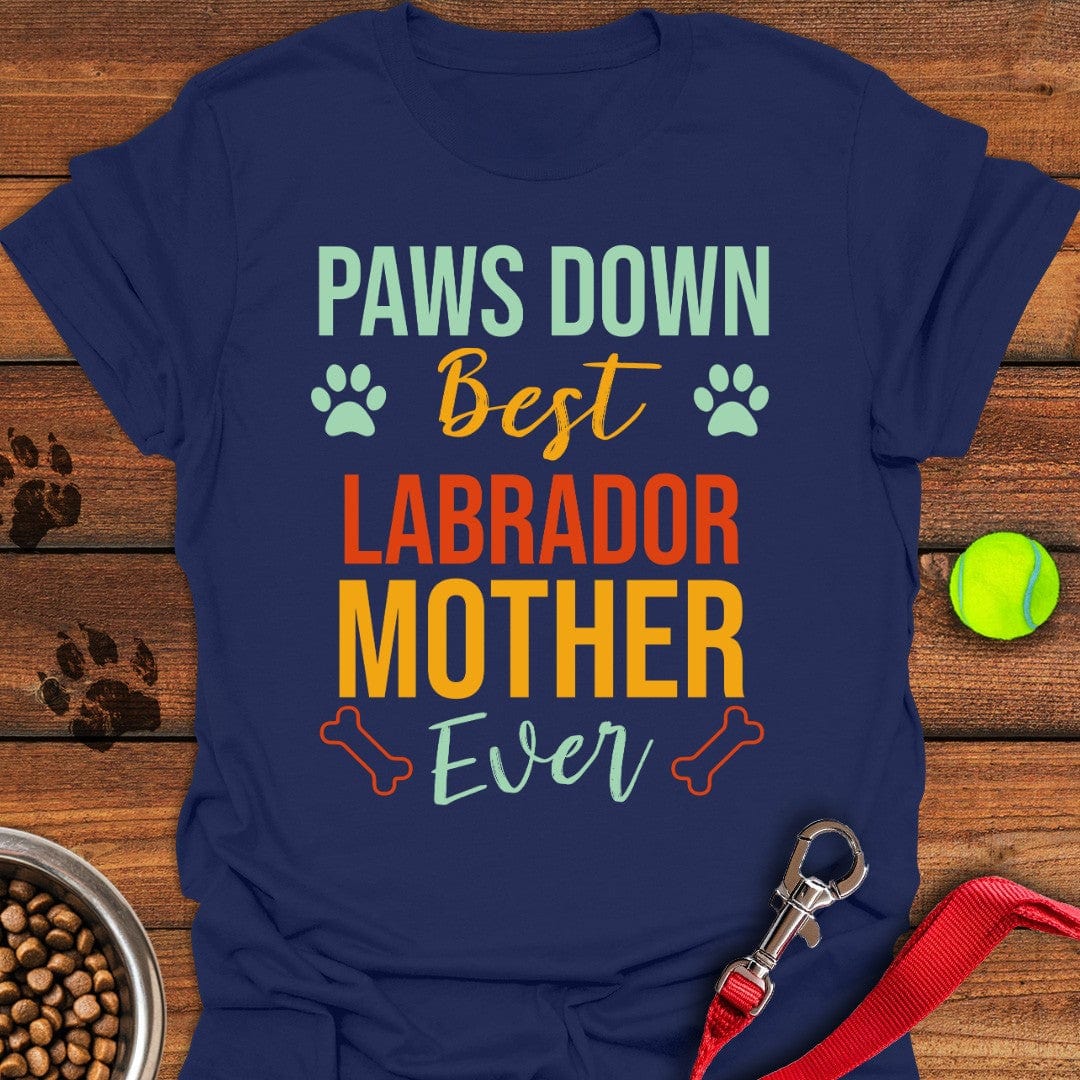 Labrador Mother T-Shirt Navy