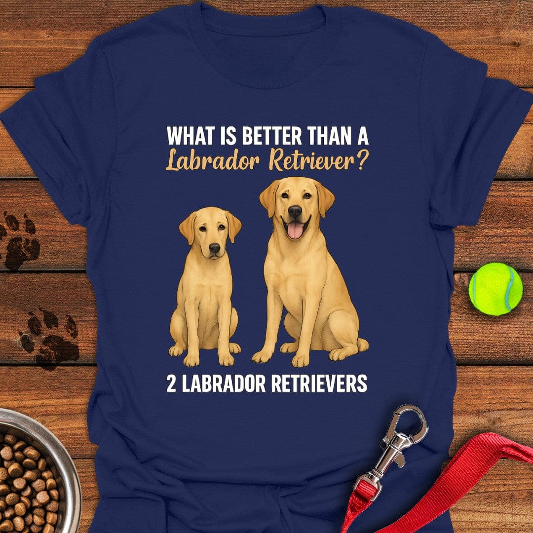 What's Better Than a Labrador? Tee Navy