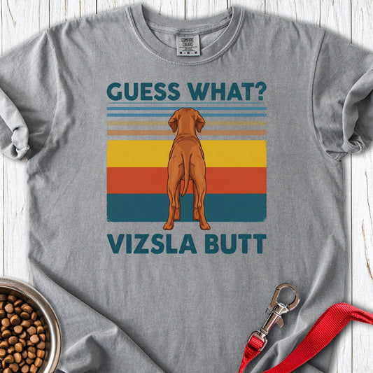 Vizsla Butt Premium Tee Grey