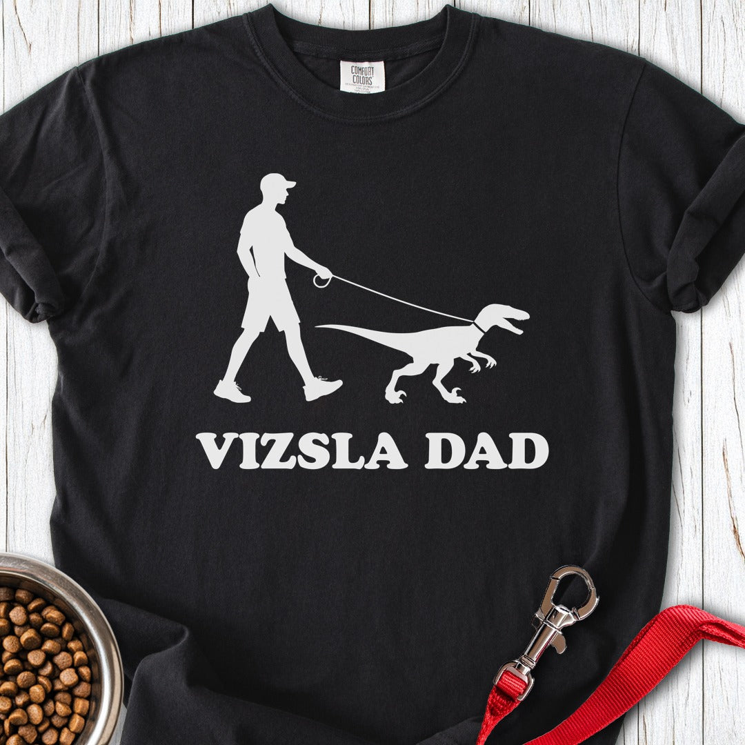 Vizsla Dad Premium Tee Black