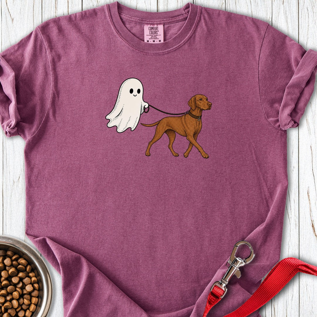 Vizsla Ghost Halloween Premium Tee Berry