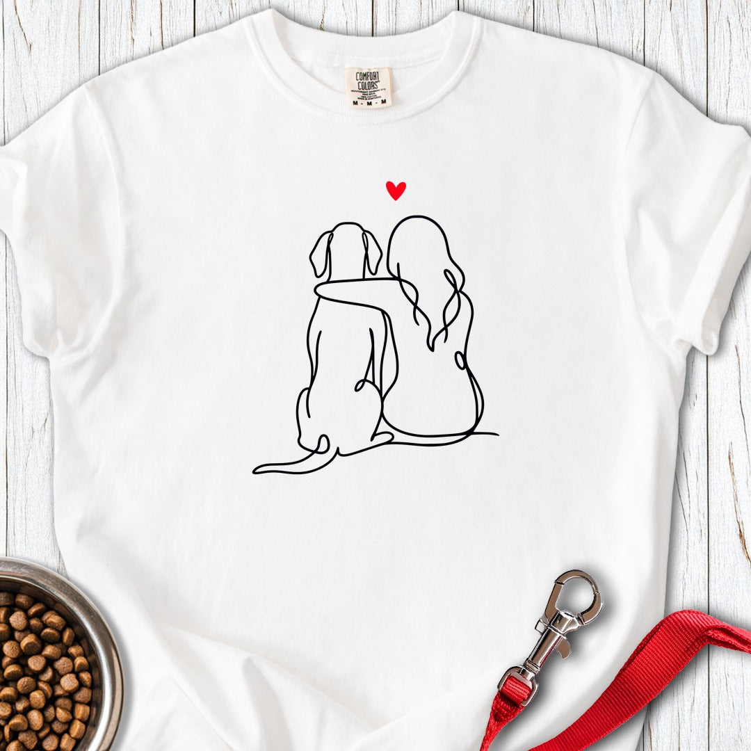 Vizsla Girl Love Premium Tee White