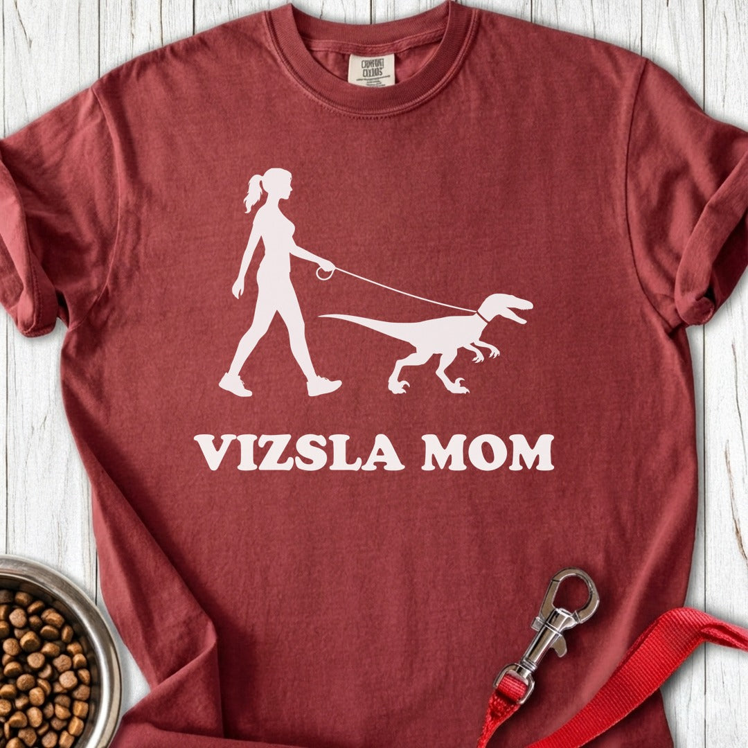 Vizsla Mom Premium Tee Brick
