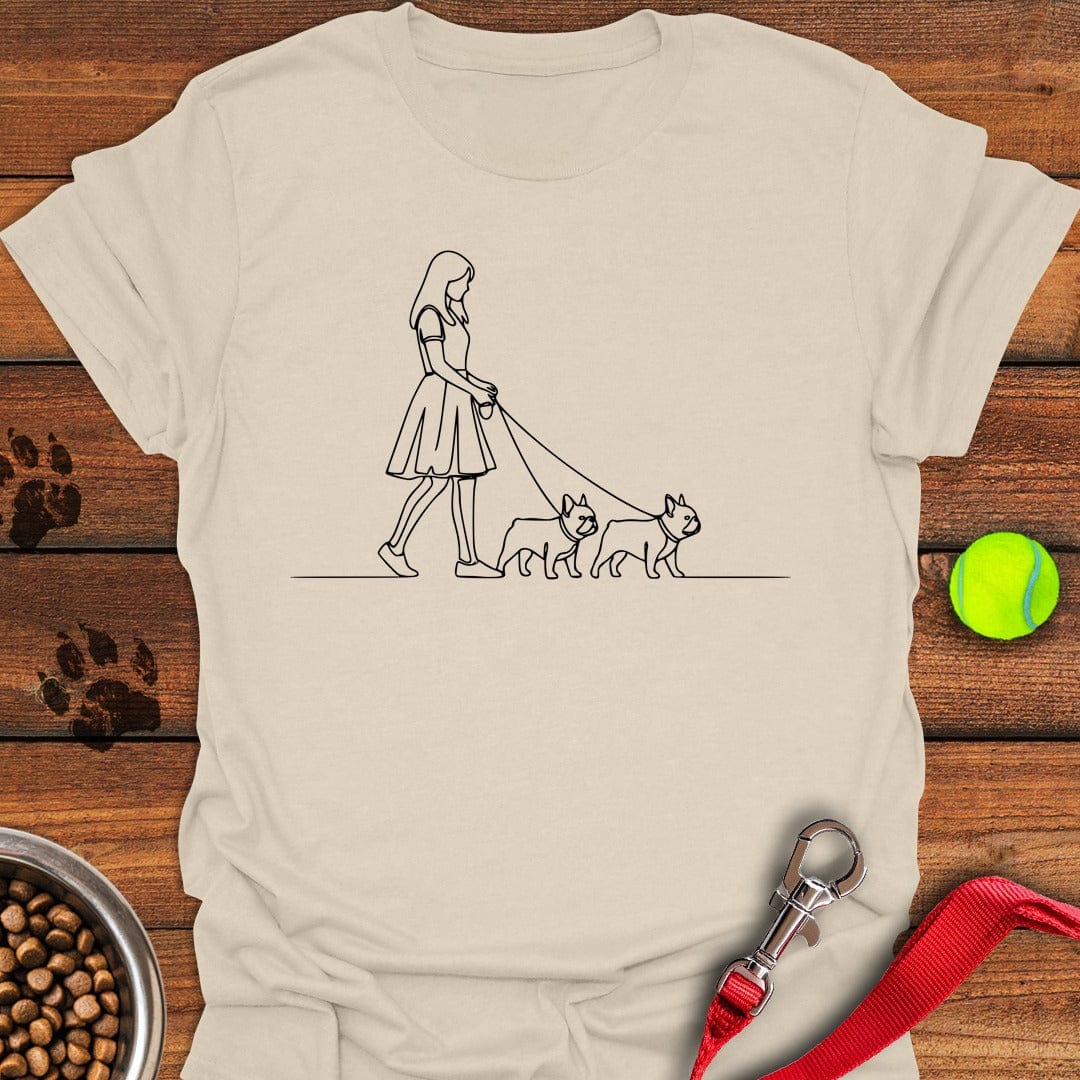 Walking French Bulldogs Natural