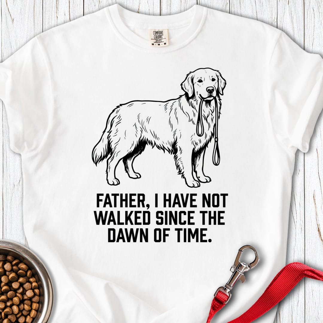 Walking Goldie Father White