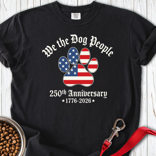 We The Dog People Premium Tee Black