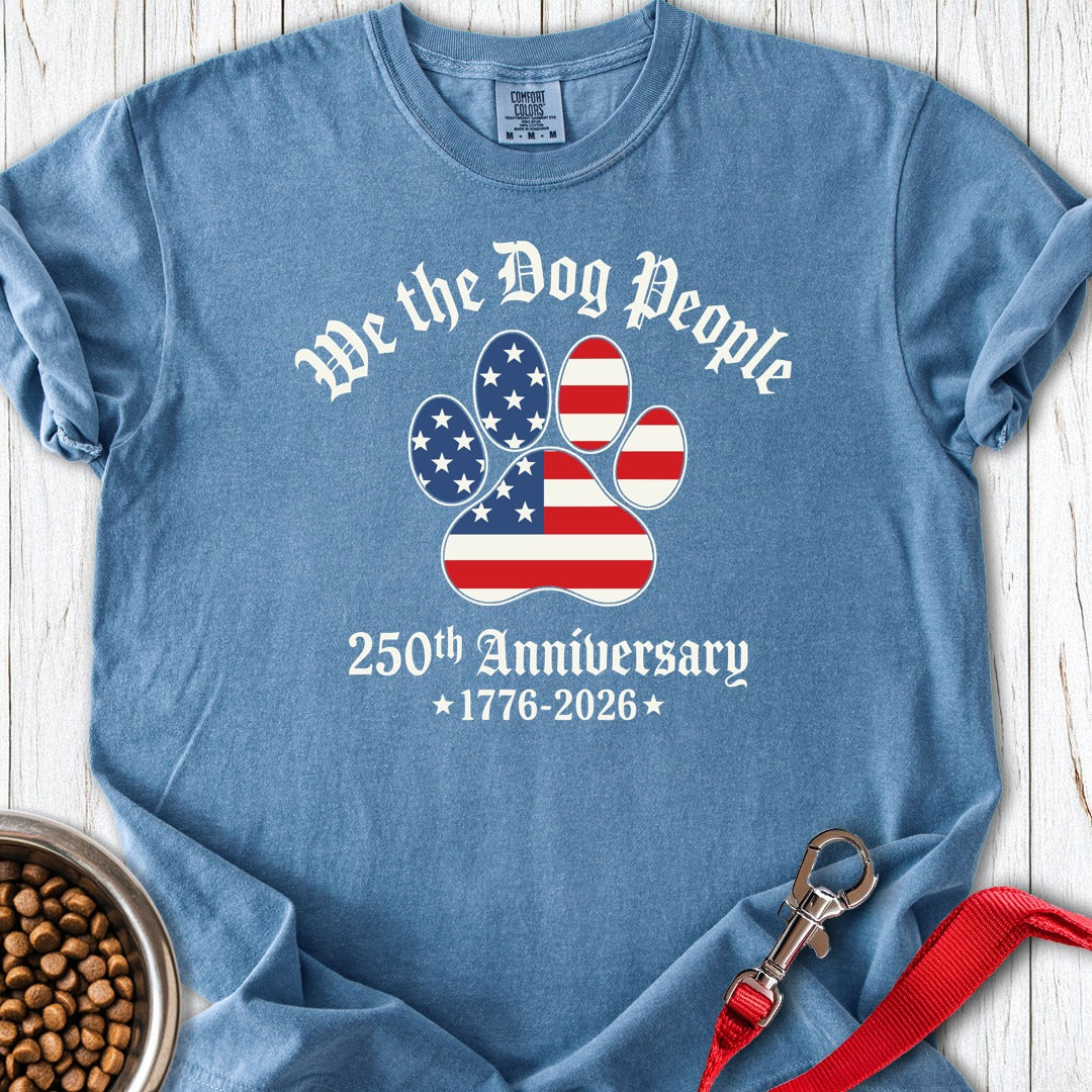 We The Dog People Premium Tee Blue Jean