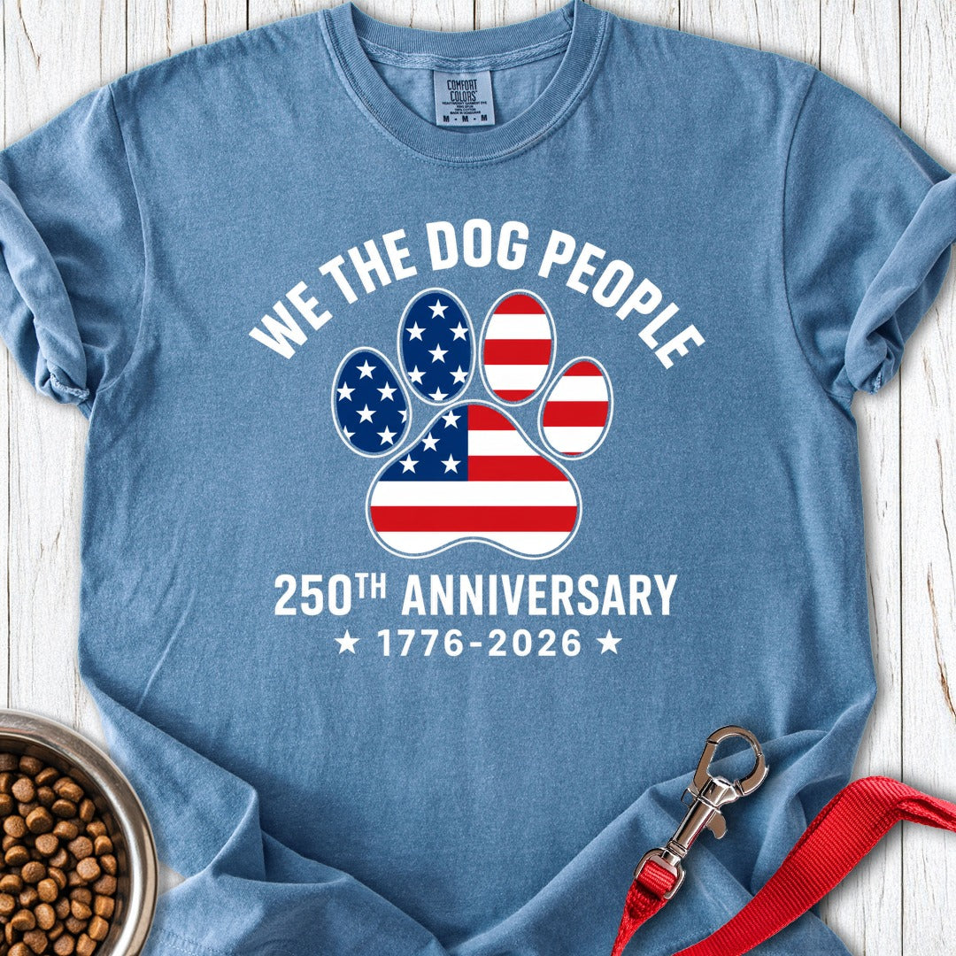 We The Dog People Premium Tee Blue Jean