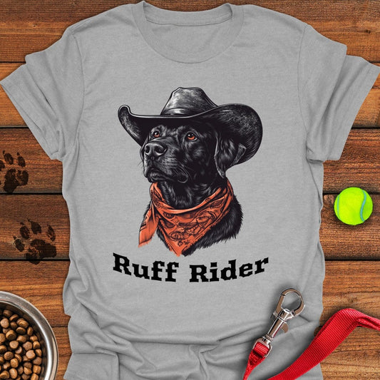 Ruff Rider Labrador T-Shirt Sport Grey