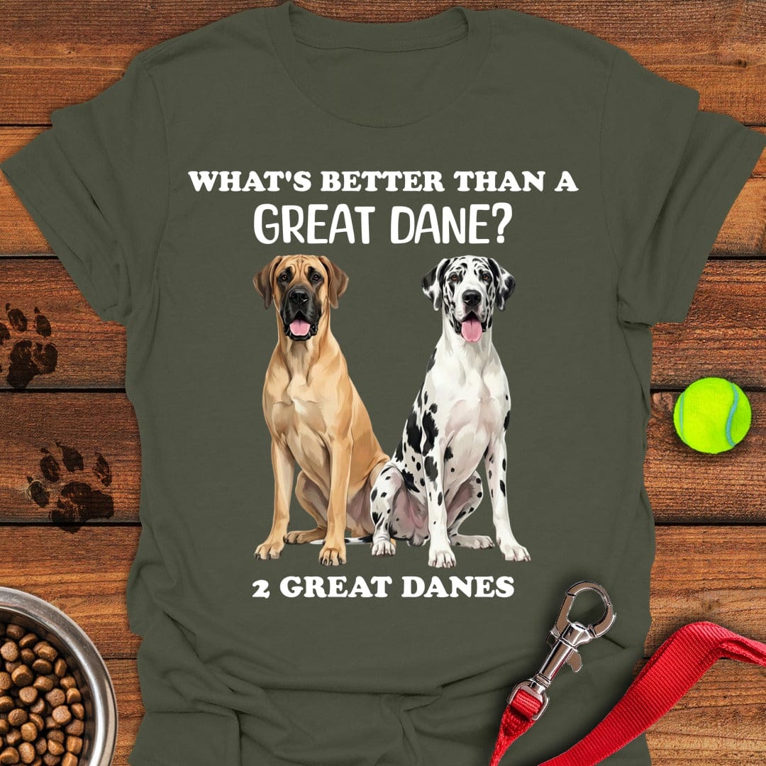 What's Better Than a Great Dane Military Green