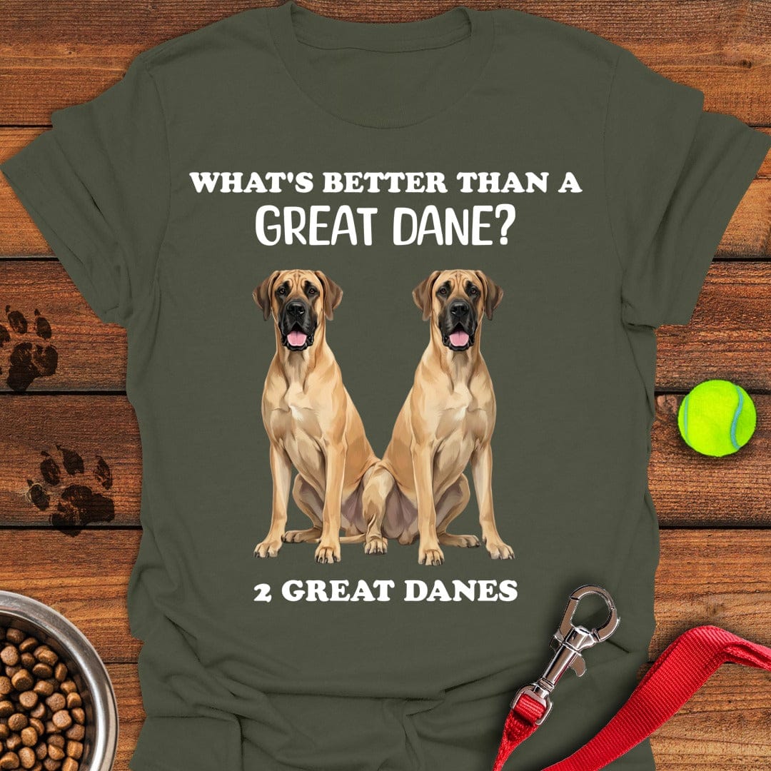 What's Better Than a Great Dane Military Green