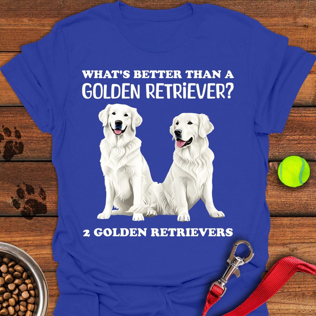 White Golden Retrievers Royal