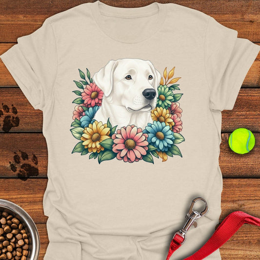 White Labrador Flower Natural