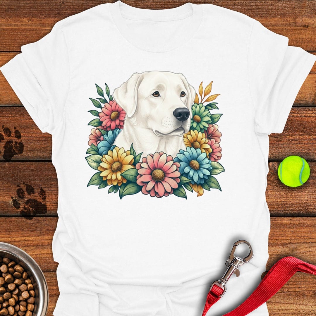 White Labrador Flower White