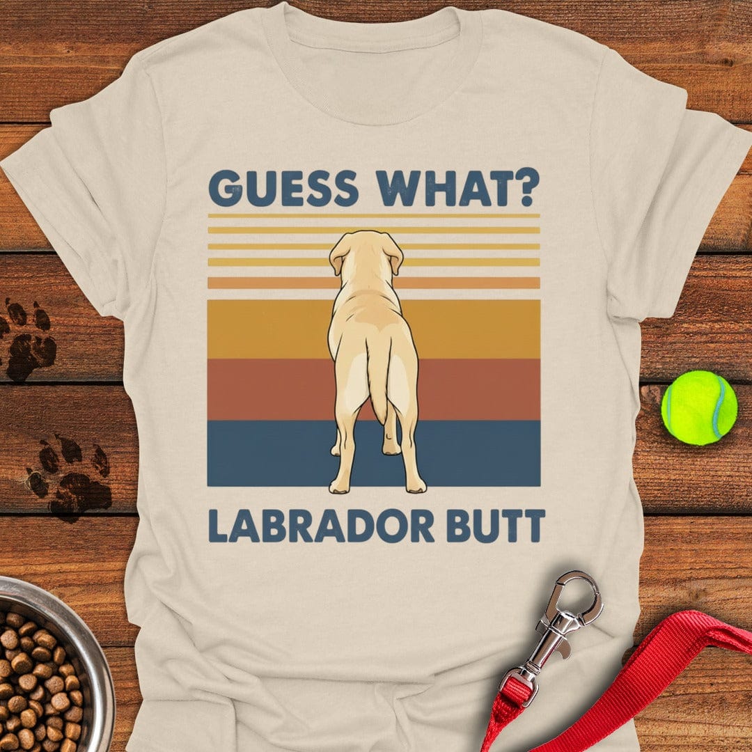 Yellow Lab Butt Natural