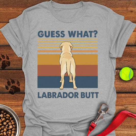 Yellow Lab Butt Sport Grey