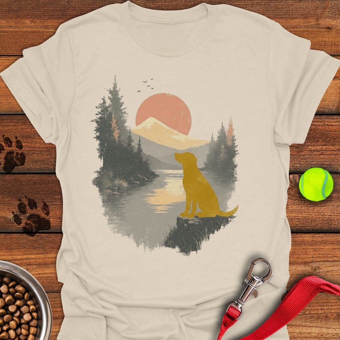 Yellow Lab Lake Natural