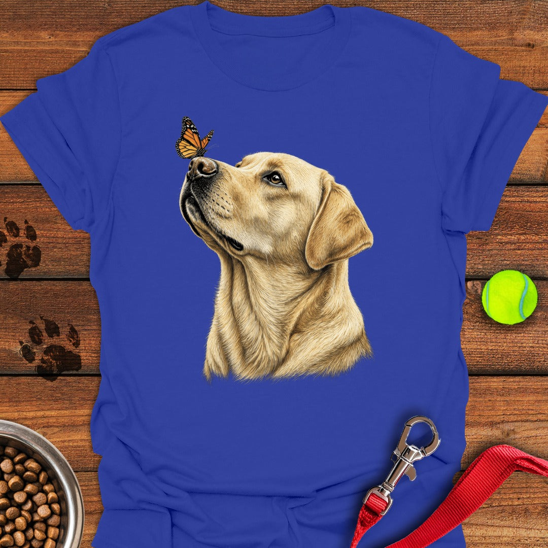 Yellow Labrador Butterfly Royal