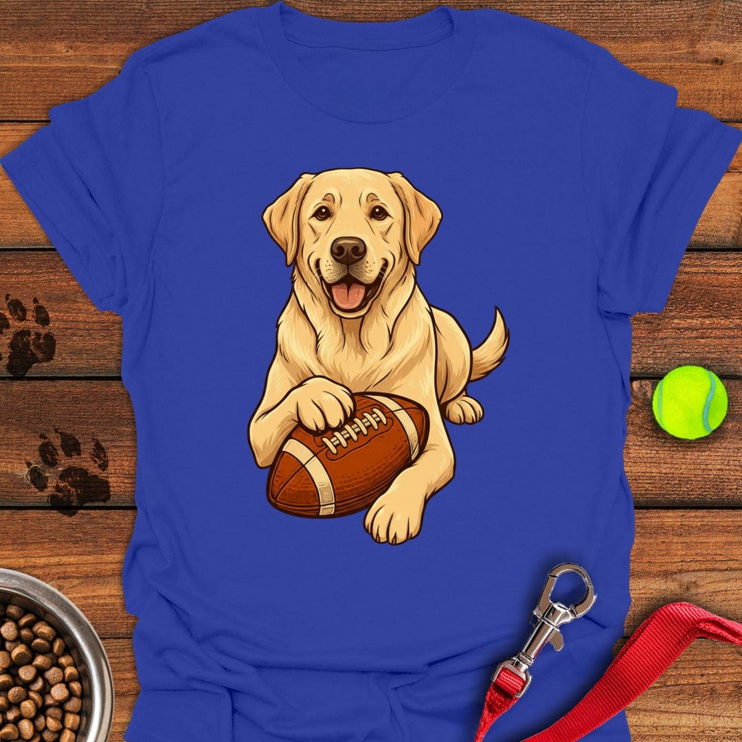Yellow Labrador Football Royal