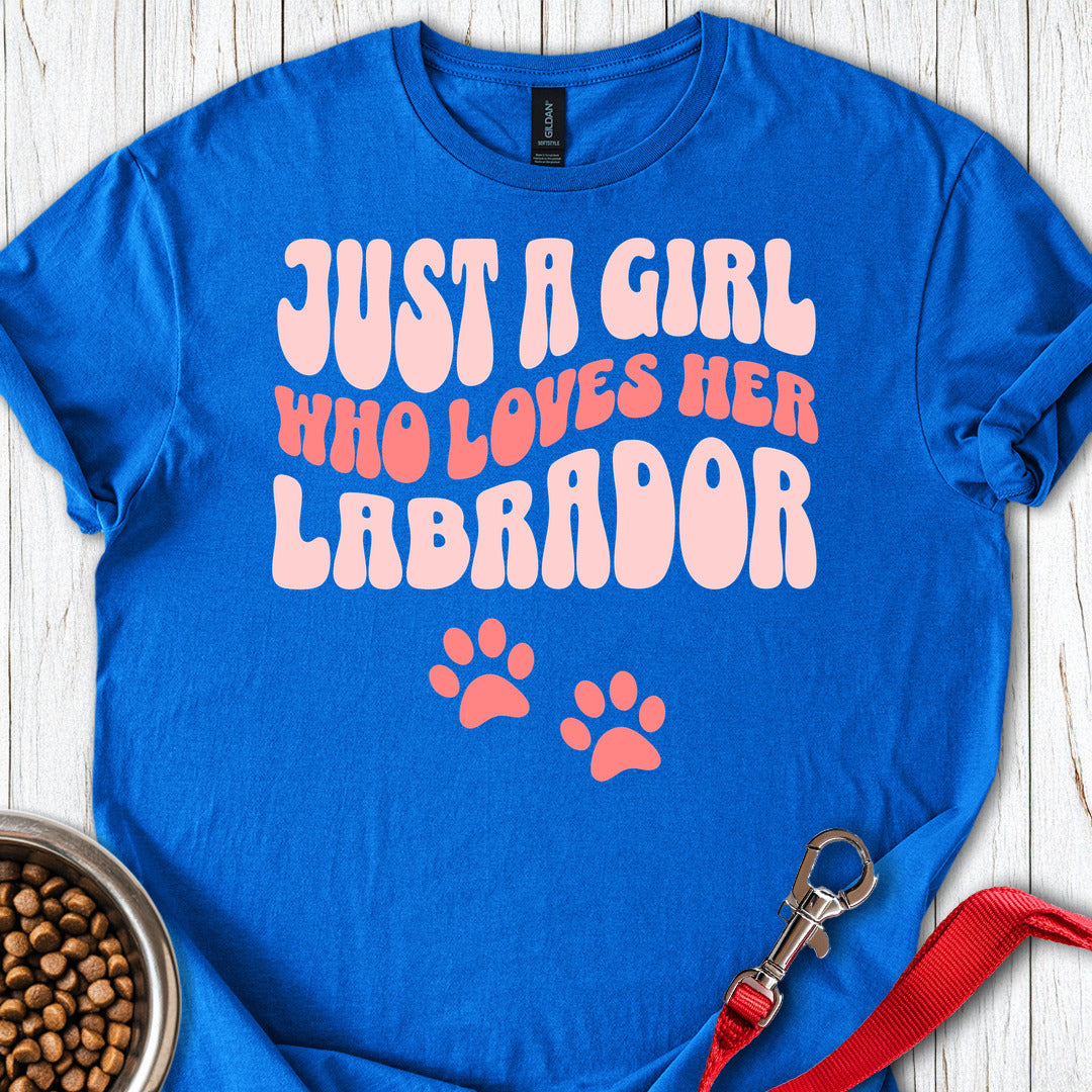 A Girl Who Loves Her Lab Royal