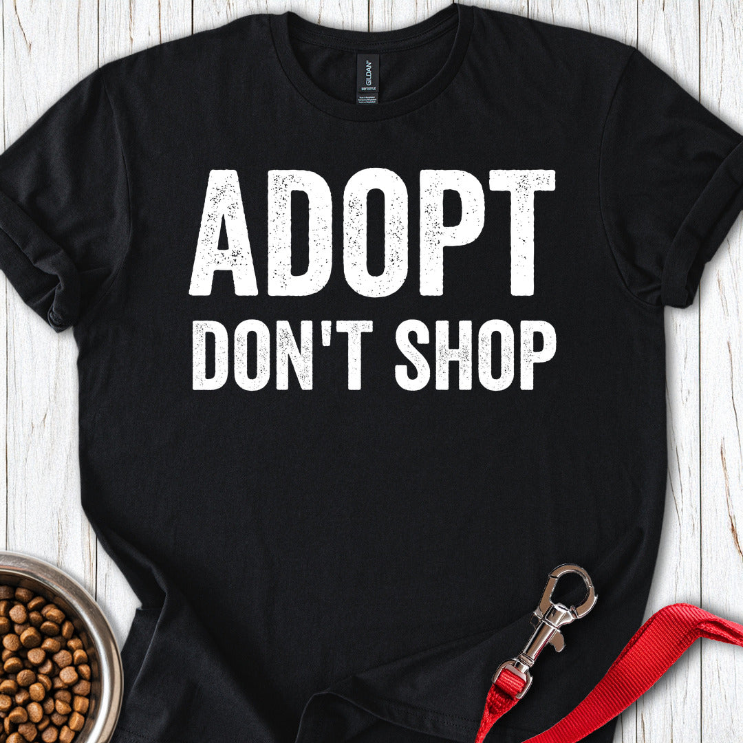 Adopt Don't Shop Rescue Black