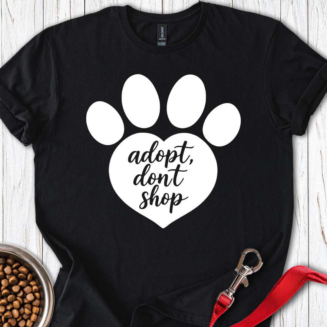 Adopt Don't Shop Rescue Black