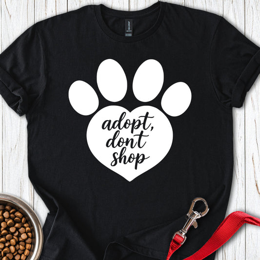 Adopt Don't Shop Rescue Black