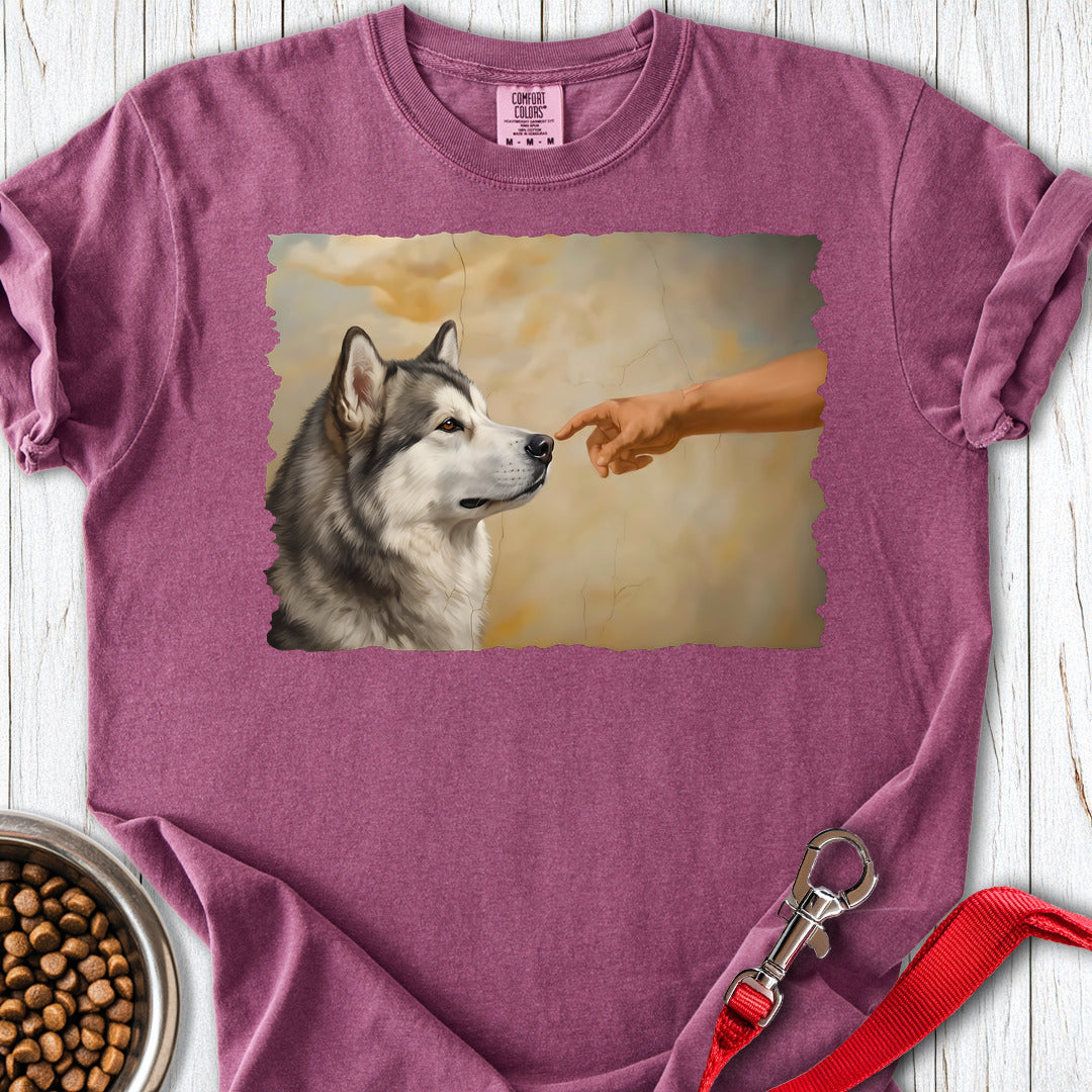 Alaskan Malamute Creation Premium Tee — Berry