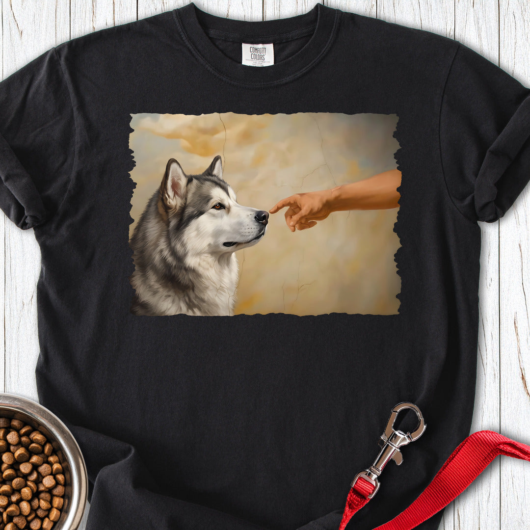 Alaskan Malamute Creation Premium Tee — Black
