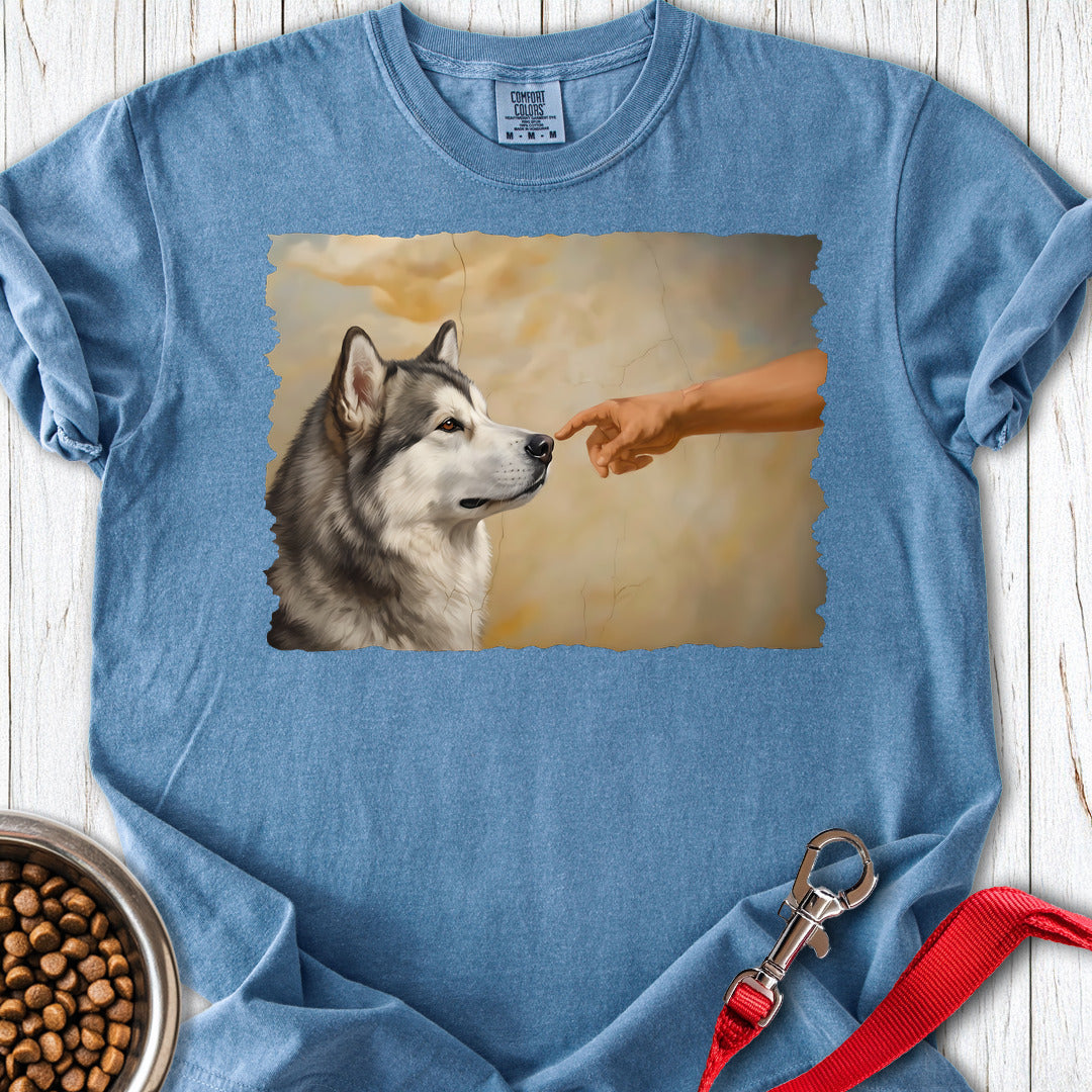 Alaskan Malamute Creation Premium Tee — Blue Jean