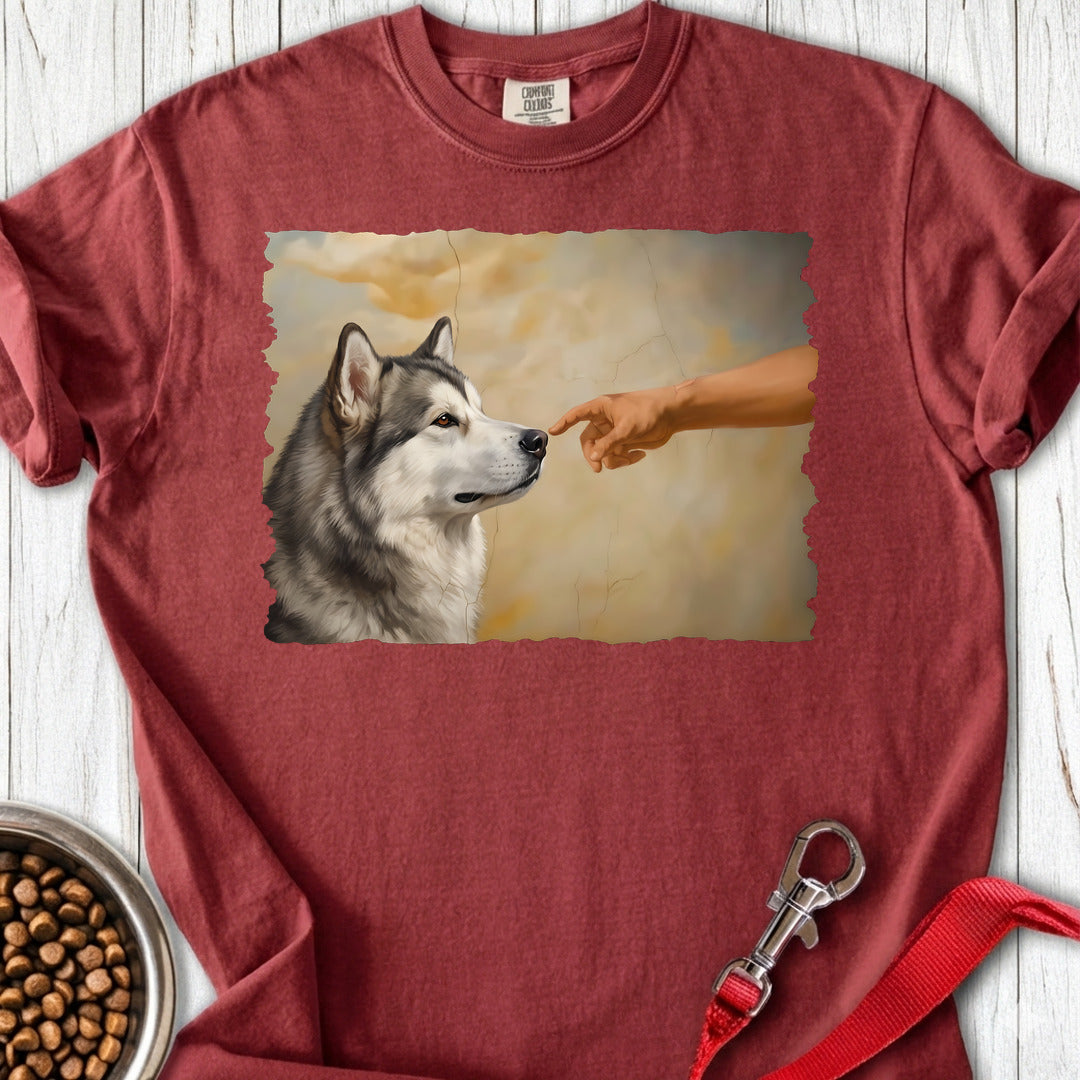 Alaskan Malamute Creation Premium Tee — Brick