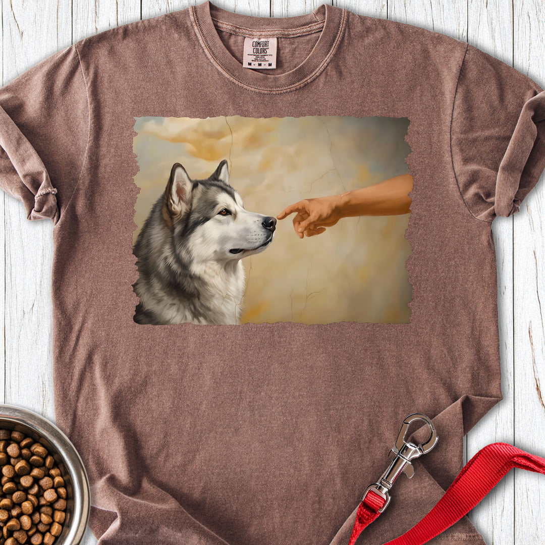 Alaskan Malamute Creation Premium Tee — Espresso