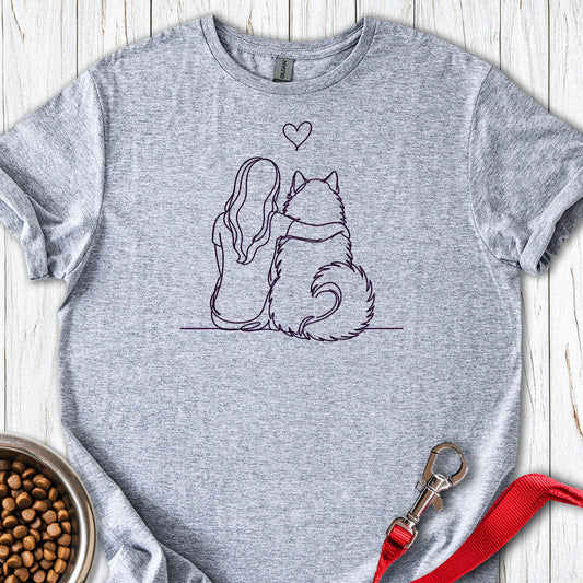 Alaskan Malamute Hug Sport Grey