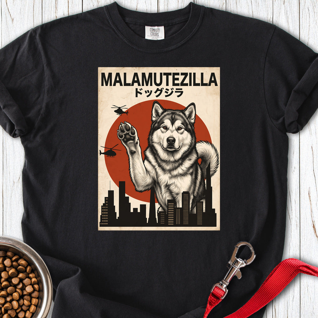 Alaskan Malamute Malamutezilla Premium Tee — Black