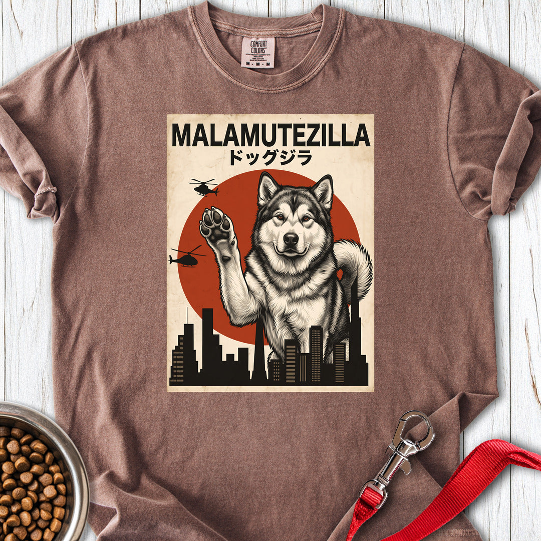 Alaskan Malamute Malamutezilla Premium Tee — Espresso