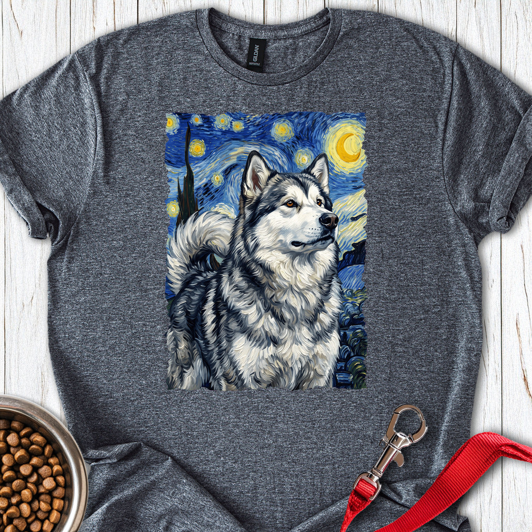 Alaskan Malamute Van Gogh — Dark Heather