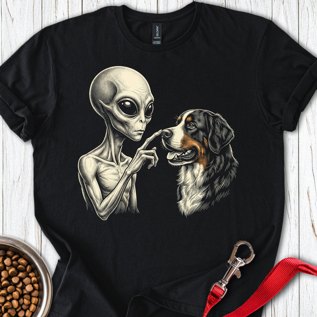 Alien & Bernese Mountain Dog Black