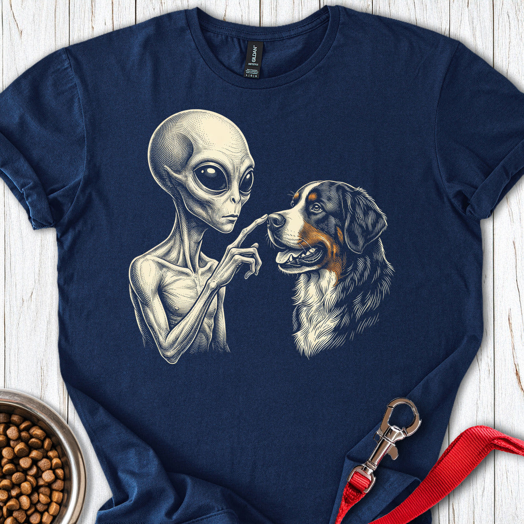 Alien & Bernese Mountain Dog Navy