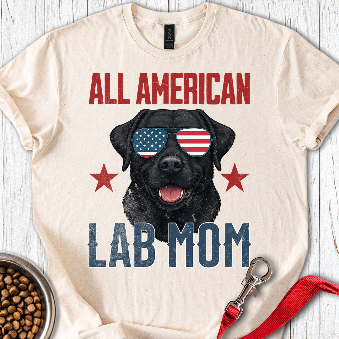 All American Black Lab Mom Natural