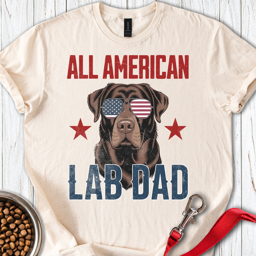 All American Chocolate Lab Dad Natural