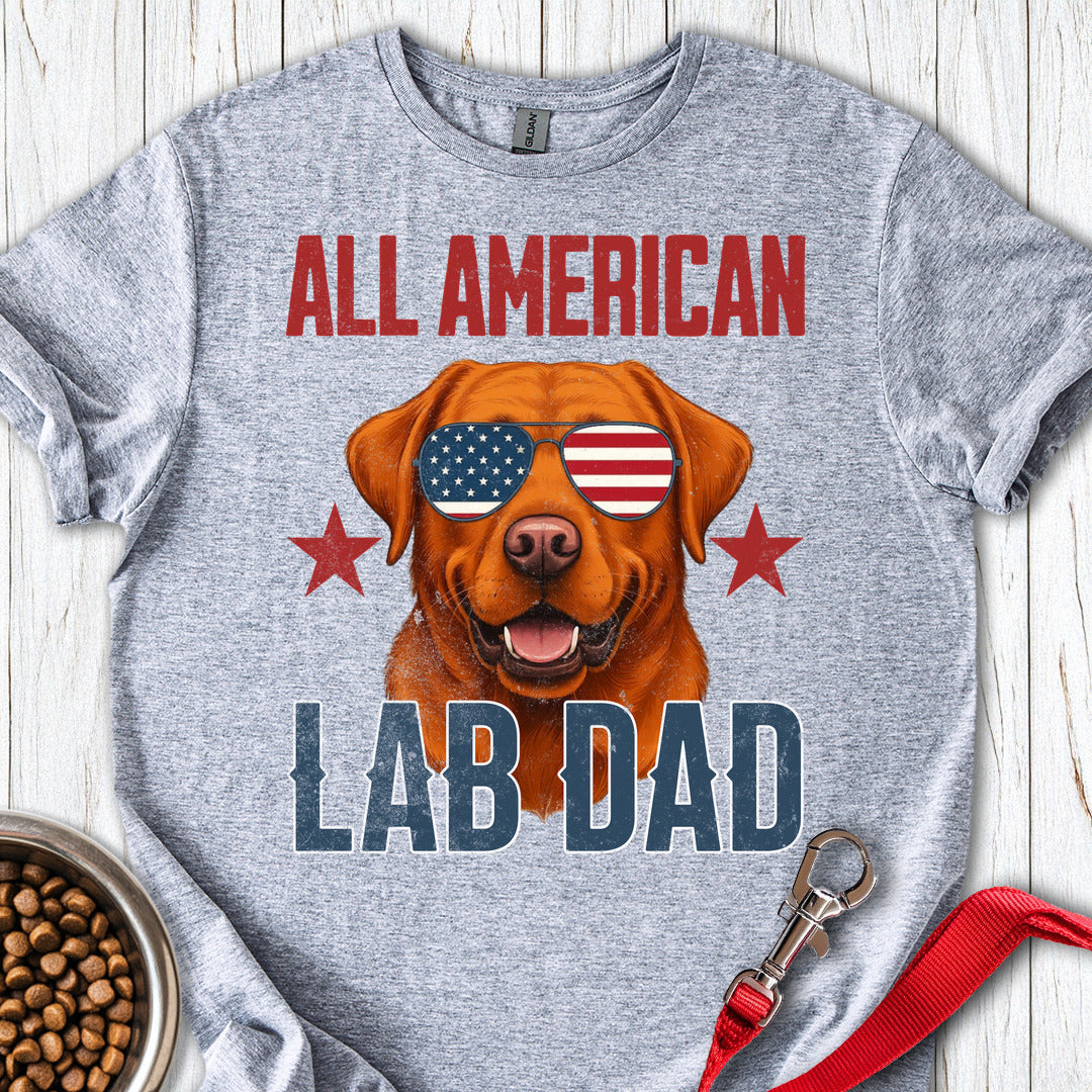 All American Fox Red Lab Dad Sport Grey