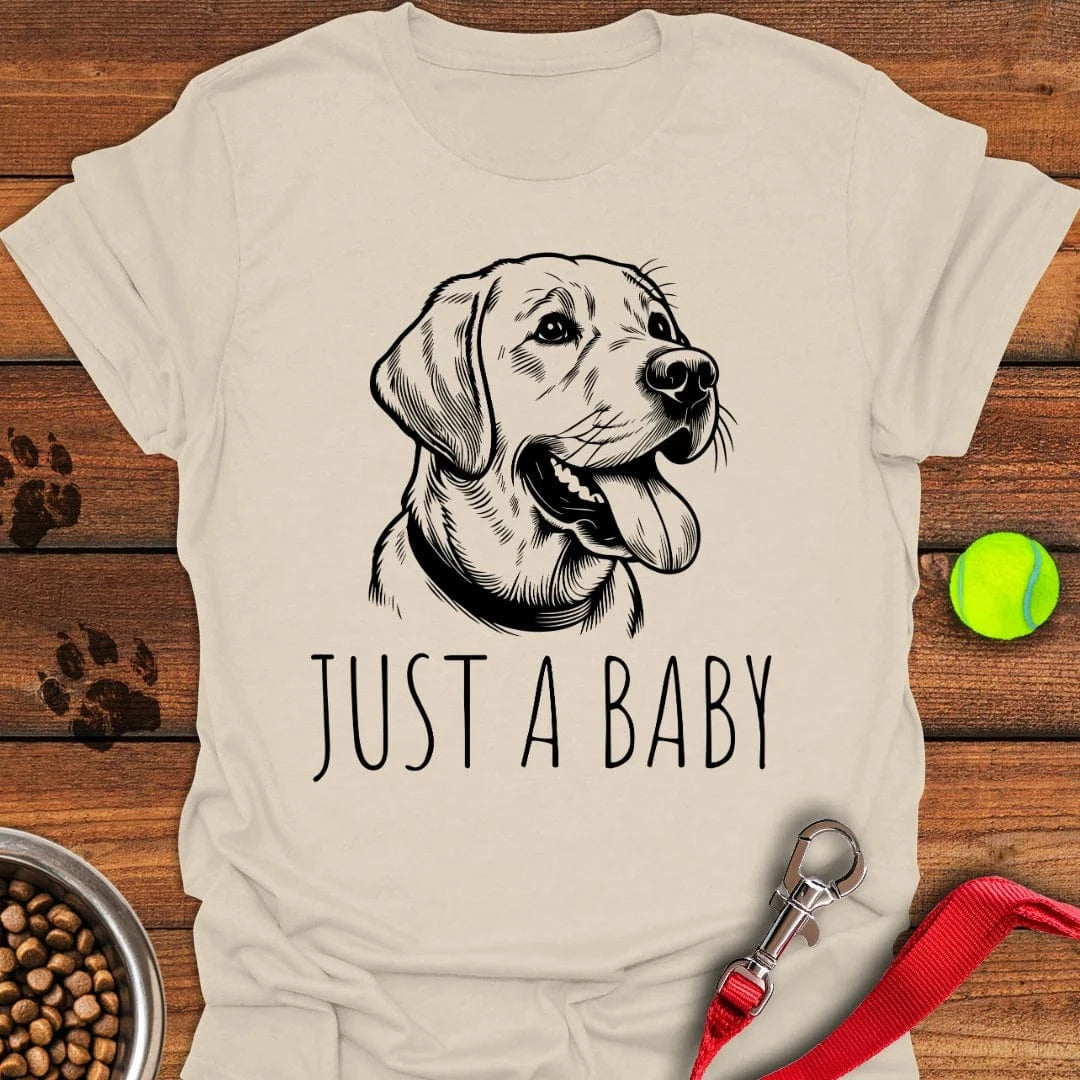 Just a Baby Labrador T-Shirt Natural
