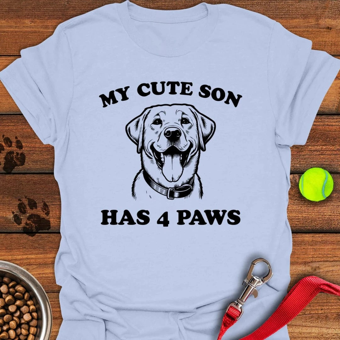 Labrador Son T-Shirt Light Blue